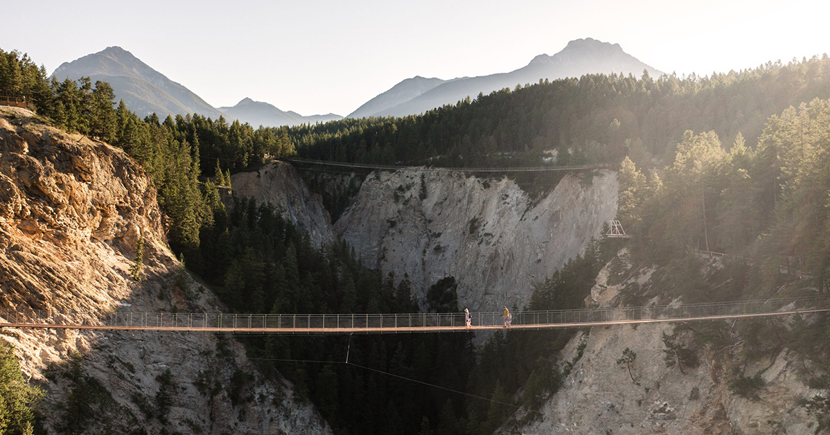 Golden Skybridge Kootenay Rockies